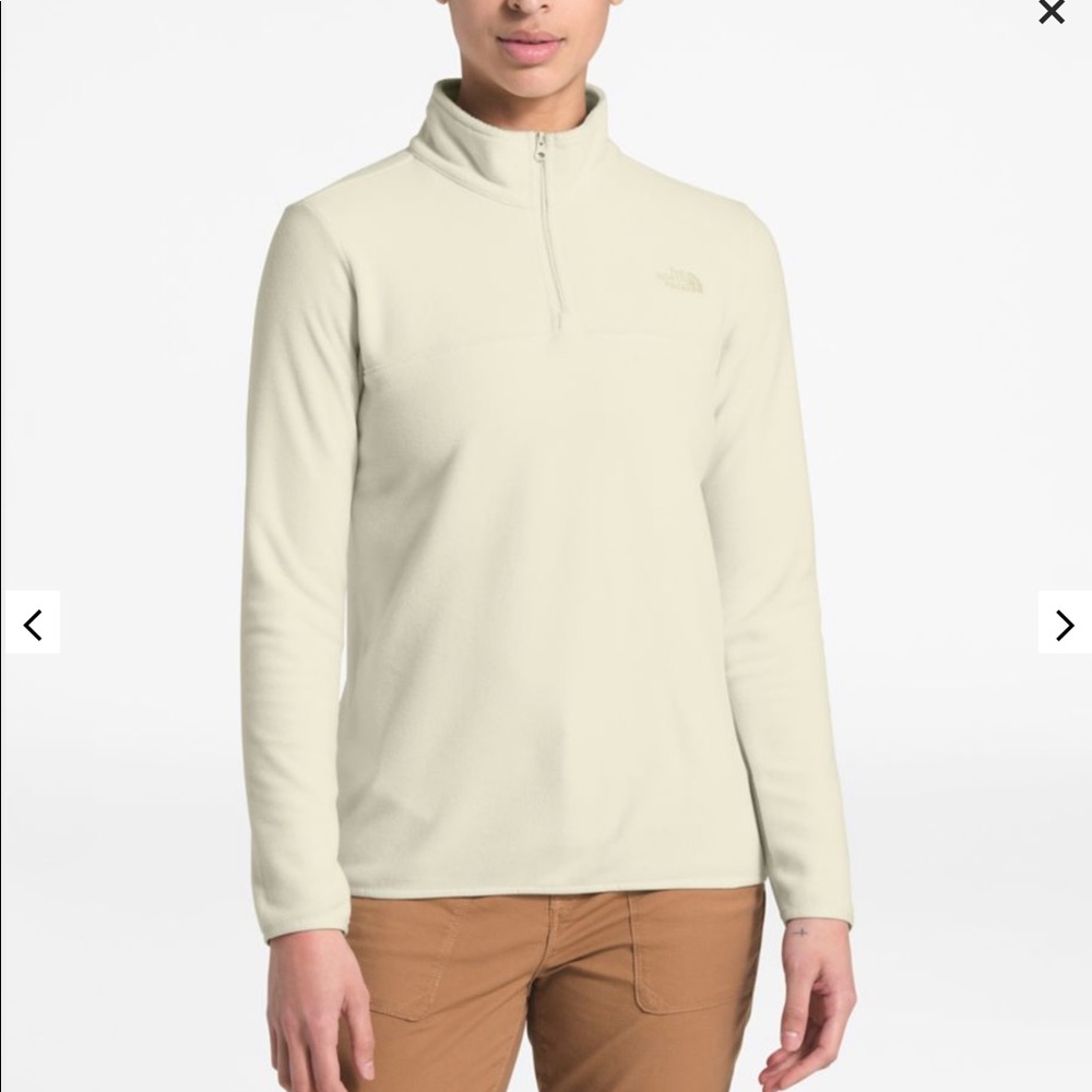 NorthFace fleece long-sleeve 1/4 zip